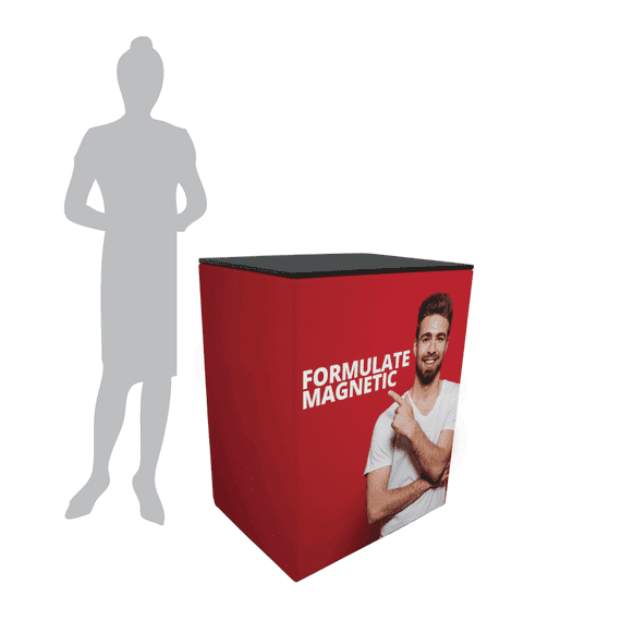 Formulate Fabric  Magnetic Exhibition Counter
