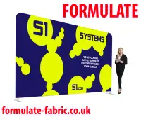 Fabric Pop Up | Formulate Straight Fabric Pop Up