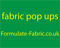 Fabric Pop Up | Formulate Straight Fabric Pop Up