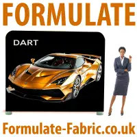 Fabric Pop Up | Formulate Straight Fabric Pop Up