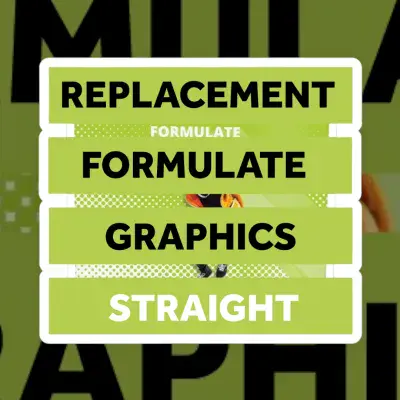 New Formulate Straight Graphics