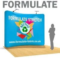 Formulate Fabric Serpentine Display
