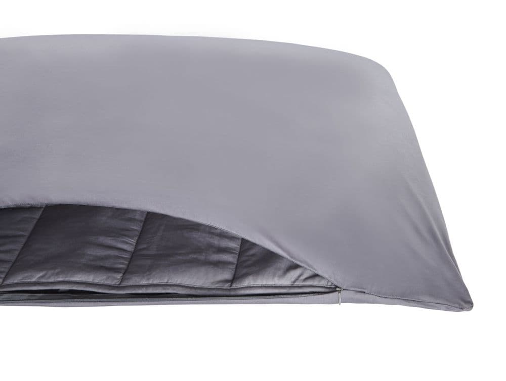 100 Cotton Grey Duvet Cover for Gravity Blanket