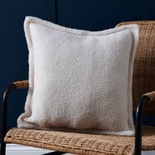 Boucle Cushion Cream