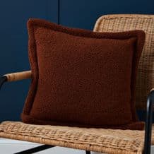 Boucle Cushion Terracotta