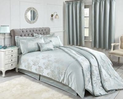 Chatsworth Double Duvet Cover Duck Egg