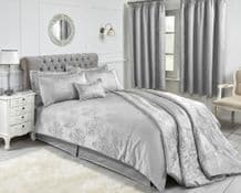 Chatsworth Double Duvet Cover Silver