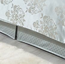 Chatsworth King Size Platform Valance Duck Egg