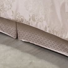 Chatsworth Single Platform Valance Blush