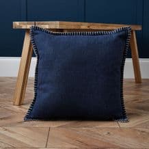 Felt Stitch Cushion RAF Blue