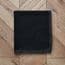 Felt Stitch Throw Charcoal