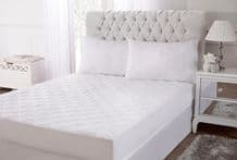 Hotel Collection Luxury Cotton Extra Deep Mattress Protector Single
