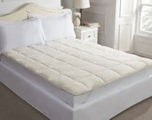 Hotel Collection Luxury Teddy Bear Fleece Mattress Enhancer KS