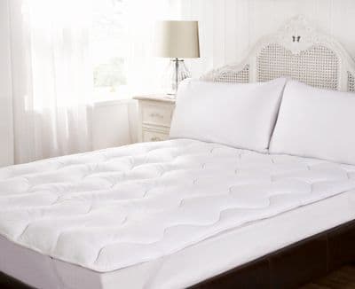 Luxury Hotel Collection Fleece Mattress Enhancer Super King Size