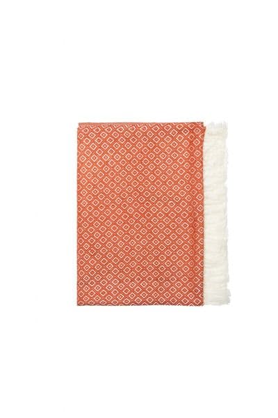 Manhattan Throw Burnt Orange