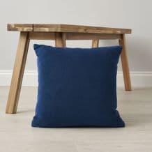 Matte Velvet Cushion Navy