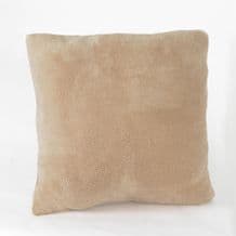 Microfleece Cushion 45x45cm Latte