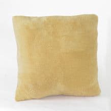 Microfleece Cushion 45x45cm Ochre