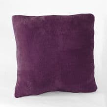 Microfleece Cushion 45x45cm Plum