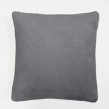 Microfleece Cushion 59x59cm Charcoal