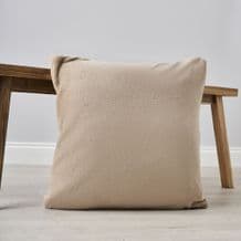 Microfleece Cushion 59x59cm Latte