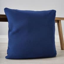 Microfleece Cushion 59x59cm Navy