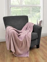 Microfleece Throw Heather