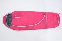 Mummy Shaped Kids Sleeping Bag Pink