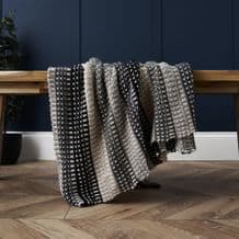 Ombre Knitted Throw