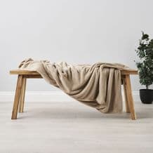 Snugglie Fleece Throw Latte