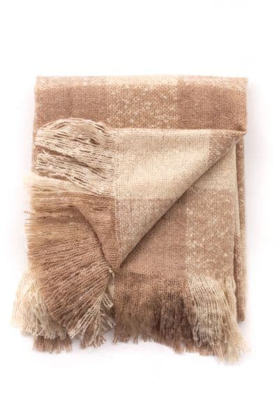 Sophie Woven Throw Natural