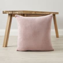 Super Soft Chenille Cushion Blush