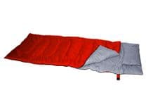 Trekker 300 Extra Long Sleeping Bag Red/Grey