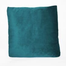 Velvet Cushion 43x43cm Teal