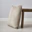 Velvet Cushion 59x59cm Natural