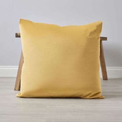 Velvet Cushion 59x59cm Ochre
