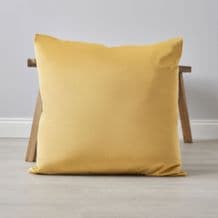 Velvet Cushion 59x59cm Ochre