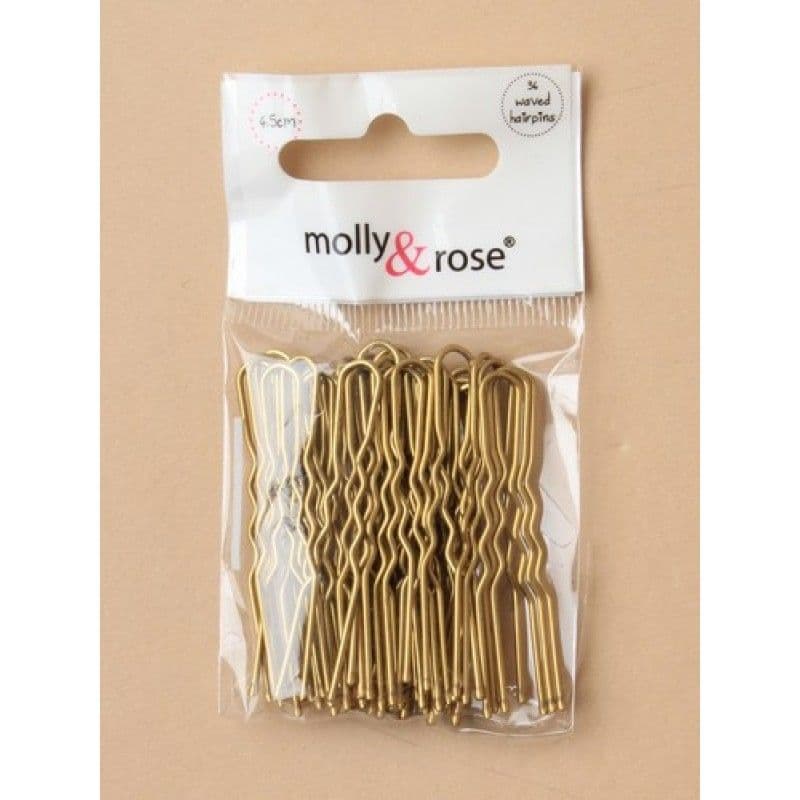 Large Blonde Hairpins