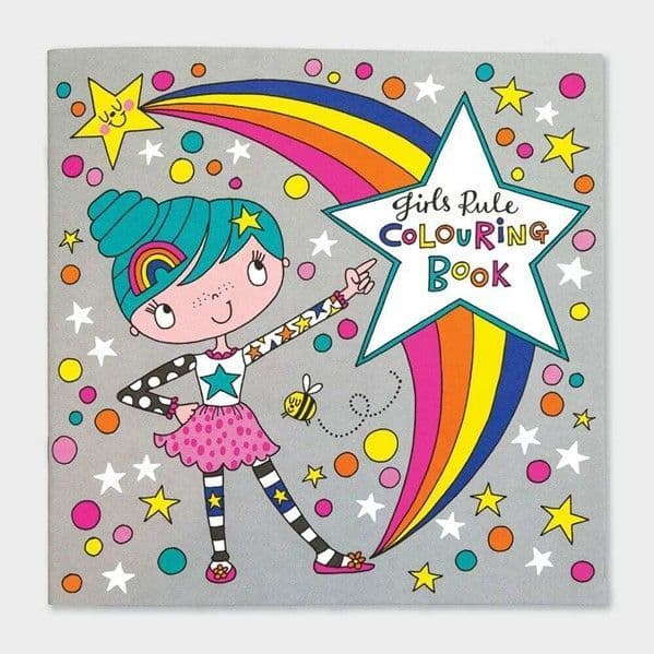 Rachel Ellen Girls Rule Colouring Book