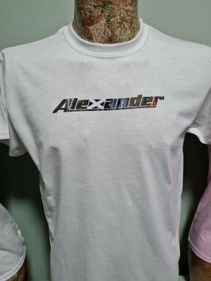 Alexander Chrome Logo T shirt classic coachbuilder bus Logo ideal present Dennis
