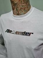 Alexander Chrome Logo T shirt classic coachbuilder bus Logo ideal present Dennis