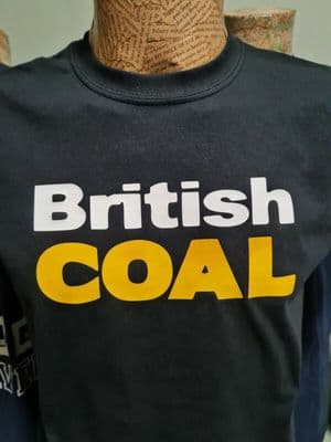 British Coal tee t shirt NCB