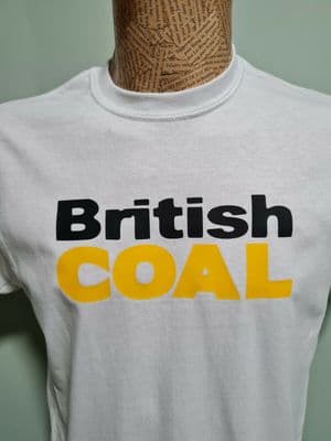 British Coal tee t shirt NCB Miners
