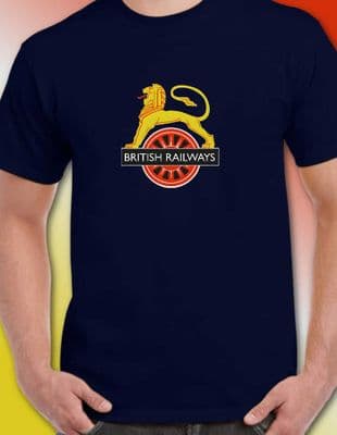 British Rail Cycling Lion Logo T Shirt Various Colours