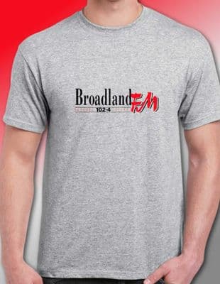 Broadland FM 1990s T Shirt various colours