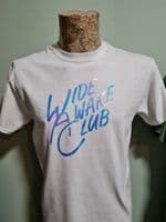 Cool 80s kids morning TV T-Shirt Unisex Top White iridescent logo Timmy Mallett
