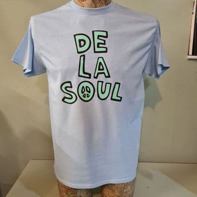 De LA Soul style Mint Print t-shirt hip hop 80s 90s Magic Number Eye Know top UNOFFICIAL