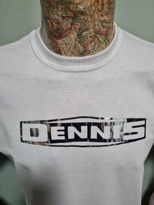 Dennis Truck Bus Wagon Chrome logo various colours