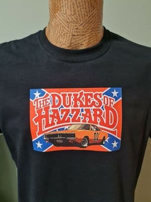 Dukes of Hazard Vintage Style T-shirt various colours