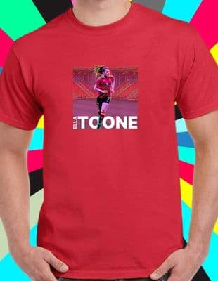 Ella Toone T Tee Shirt WSL Manchester Womens Lionesses Football MUWFC Lionesses